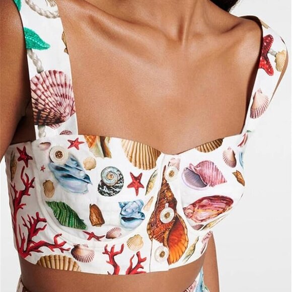 2 Piece Skirt Sets for Women Animal Printed - Picture 3 of 6